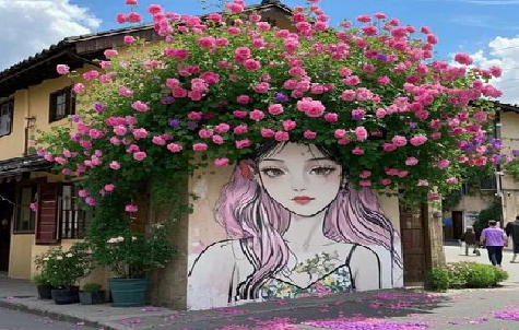 东至怎么设计网红打卡墙绘