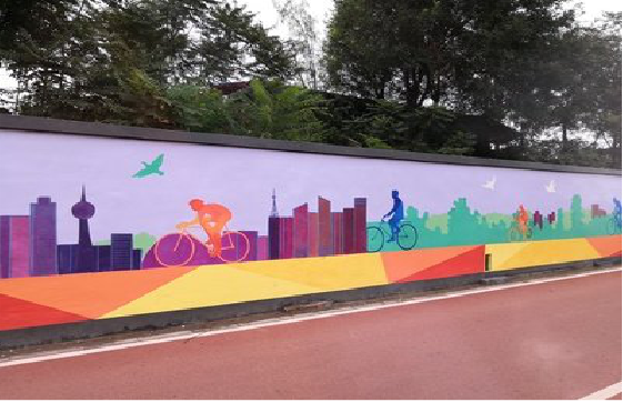 东至墙体彩绘-围墙