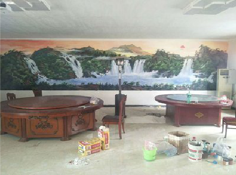 东至墙绘-写实风景