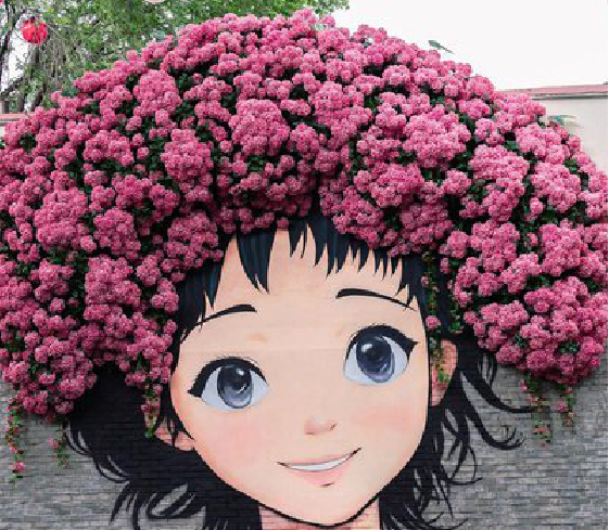 东至墙体彩绘-网红墙打卡