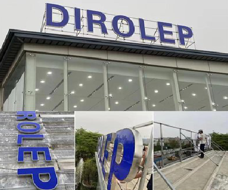 东至楼顶发光字安装的注意事项。